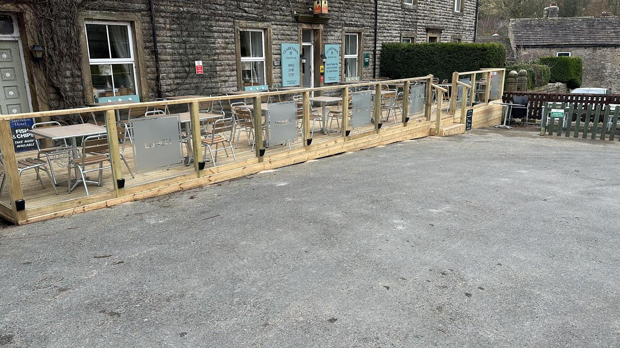 The Clarendon Country Pub With Rooms Hebden 外观 照片